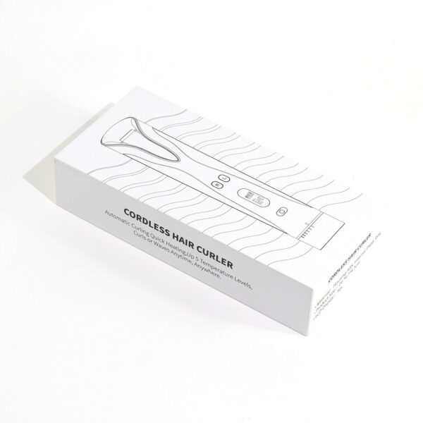 Cordless Hair Curler Lid Lift-Out Box