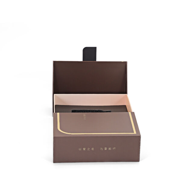Luxury Two Sides Open Cosmetic Packaging Paper Box Makers