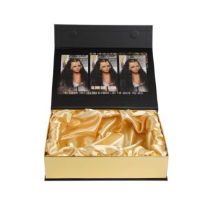 Gift Packaging with Satin Insert for Hair