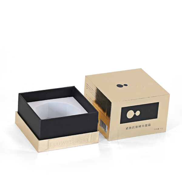 Lid and Base Box for Essential Oil Cream