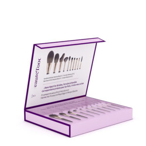 Luxury Magnetic Closure Boxes for Makeup Brush Set Packaging