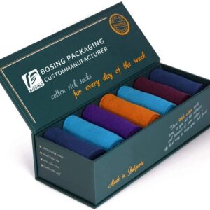 Magnetic Rigid Closure Sock Box