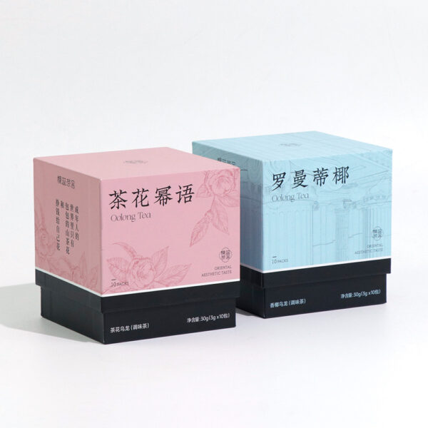 Tea Top and Bottom Box