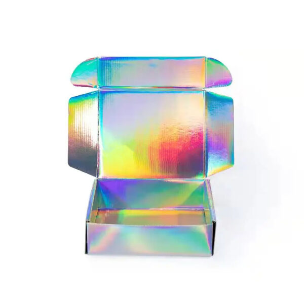 Wig Rainbow Hologram Shipping Box