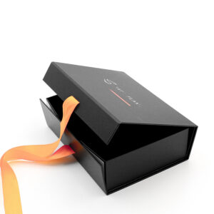 Collapsible gift box for wigs