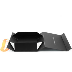 Collapsible gift box for wigs