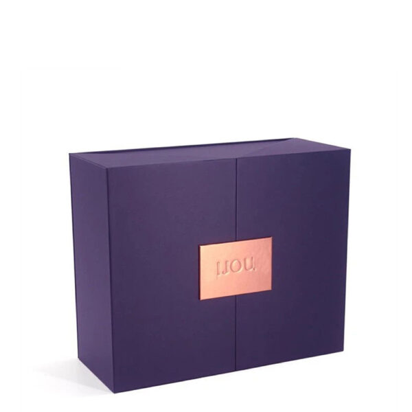 double side open gift box for perfume