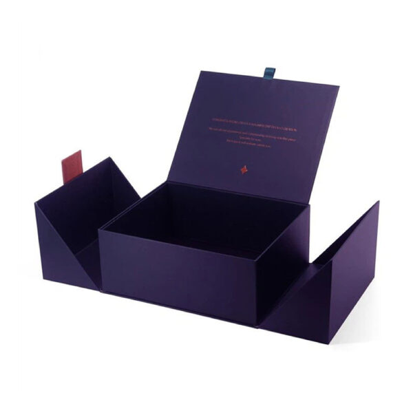 double side open gift box for perfume