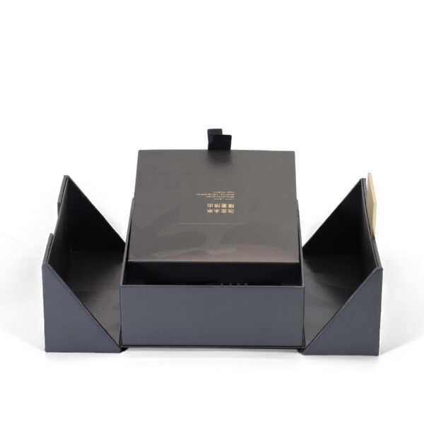 double side open gift box for perfume