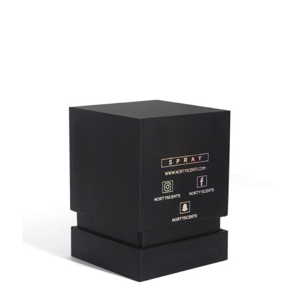 lid lift-off box for cosmetic