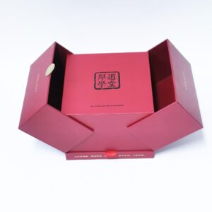 two-door open gift box
