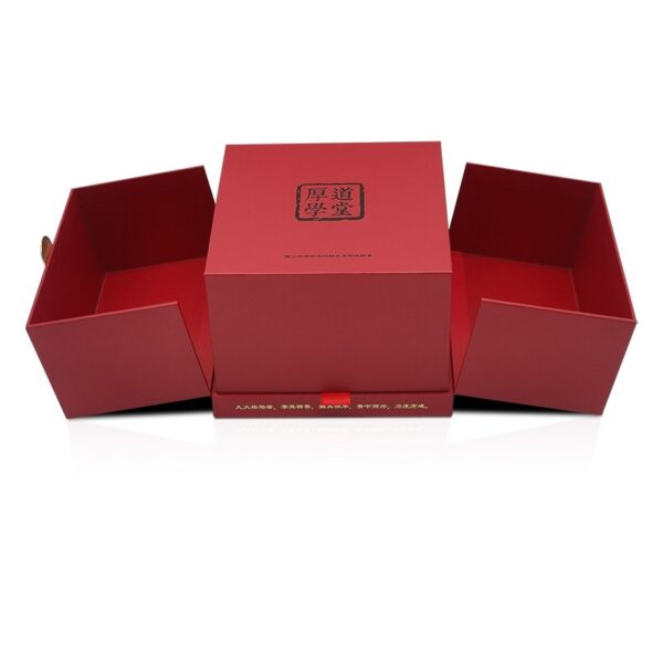two-door open gift box