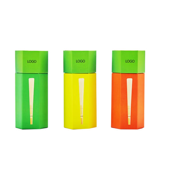 Hexagon Pre Roll Joints Multipack Packaging Boxes