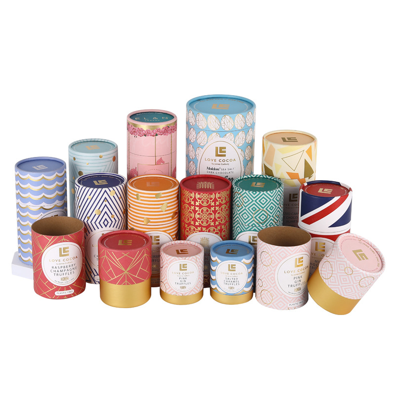 cylinder paper boxes